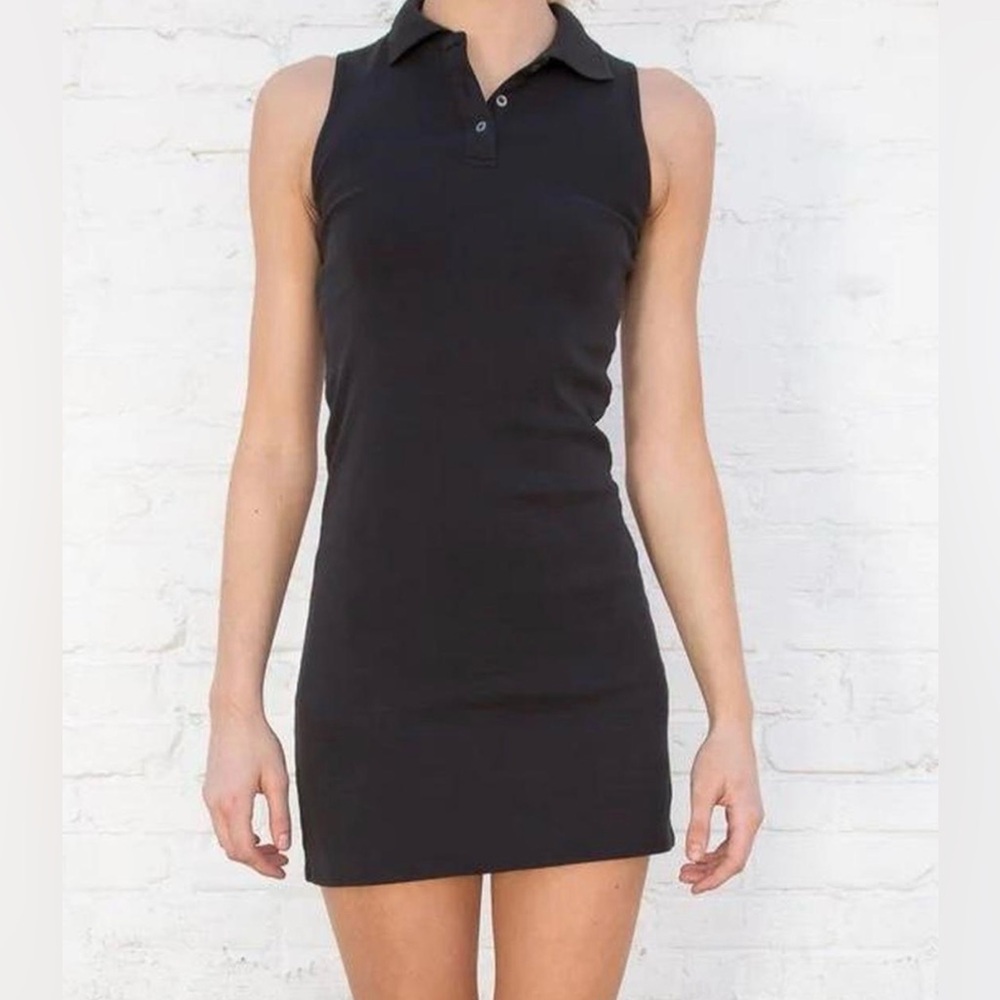Brandy Melville Navy Polo Dress